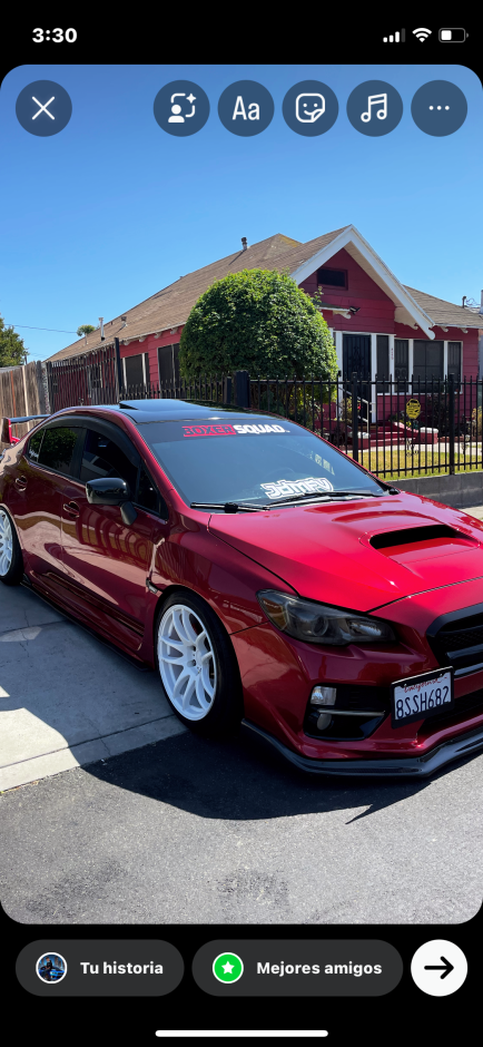 Edgar M Ulario 's 2016 Impreza WRX premium