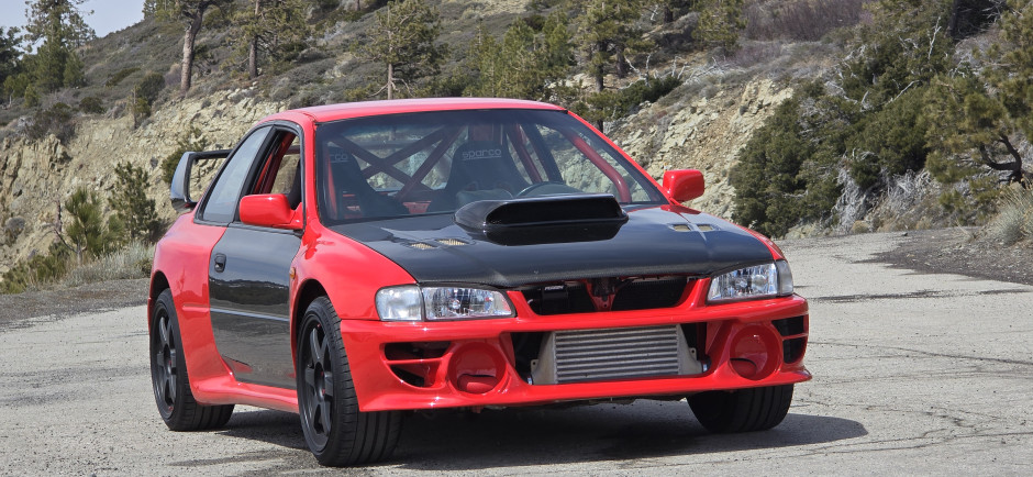 Craig  gill's 1995 Impreza 22b wrc replica 