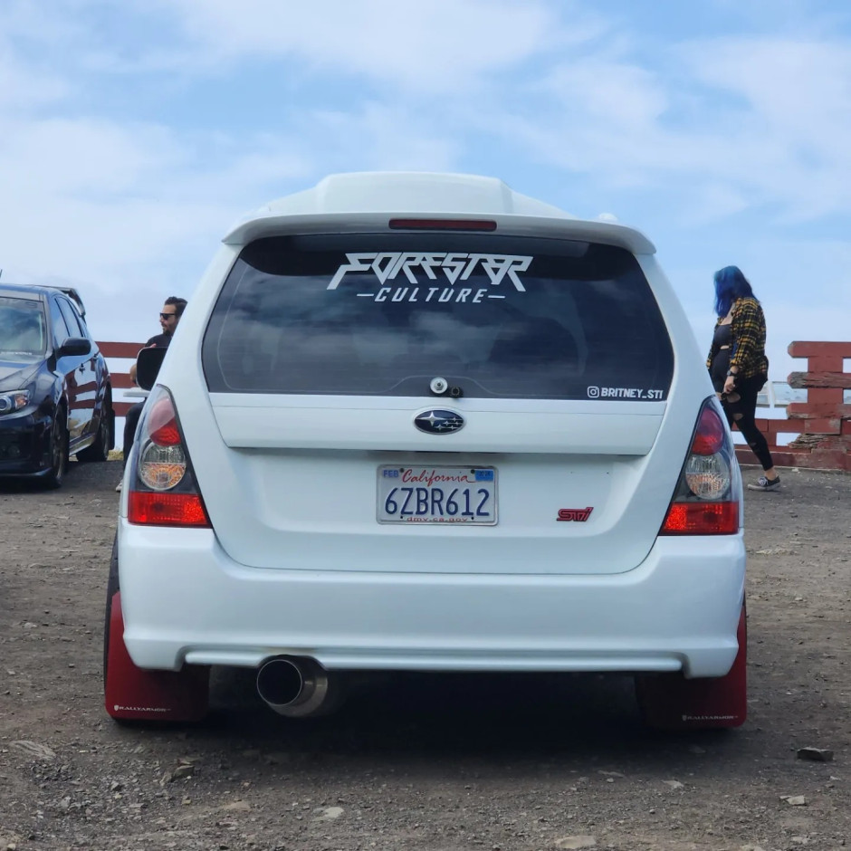 brandon S's 2008 Forester XT (STI CLONE)