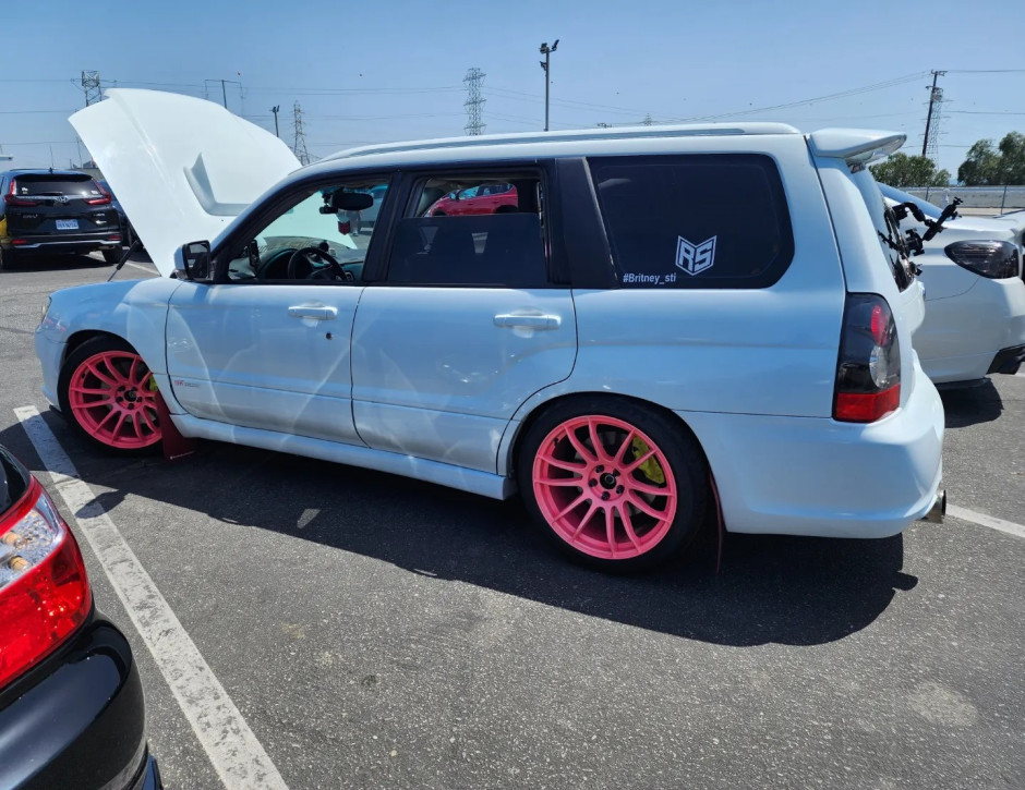 brandon S's 2008 Forester XT (STI CLONE)