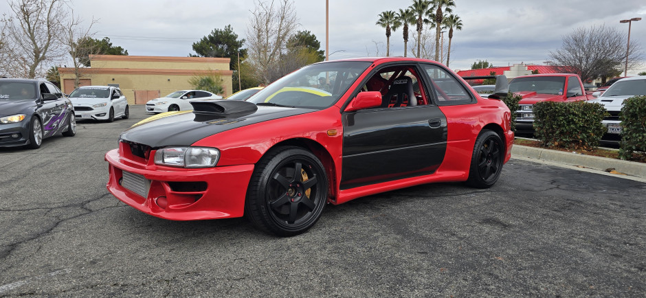 Craig  gill's 1995 Impreza 22b wrc replica 