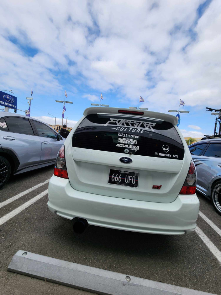 brandon S's 2008 Forester XT (STI CLONE)