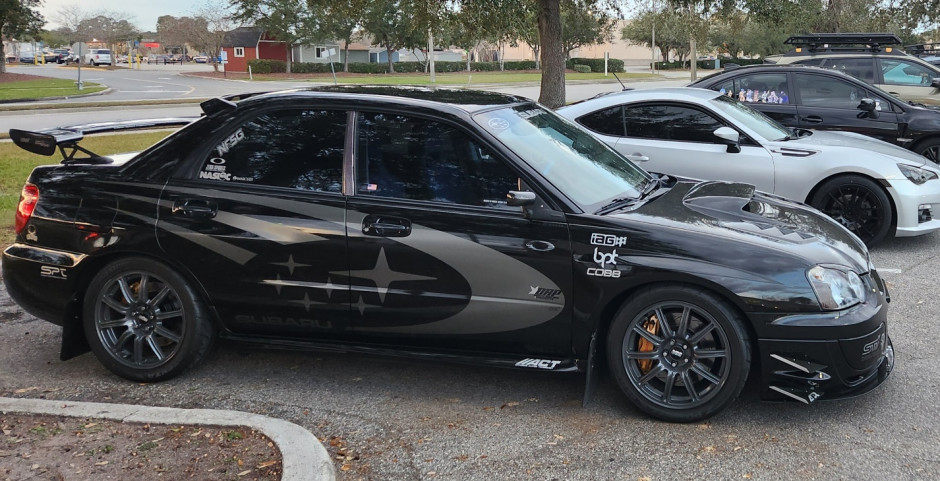 Christopher Smith's 2004 Impreza WRX STI Rally paint scheme