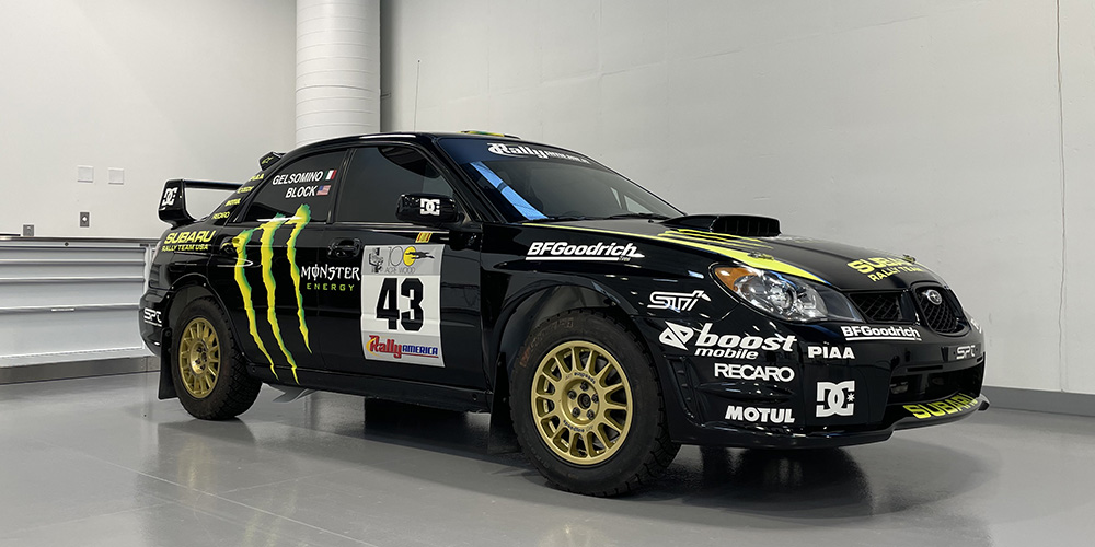 Ken Block's 2002 WRX STI Rally Car